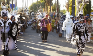 Xavier Quijas Yxayotl, Dios de Los Muertos, Day of the Dead, Hollywood Forever Cemetery